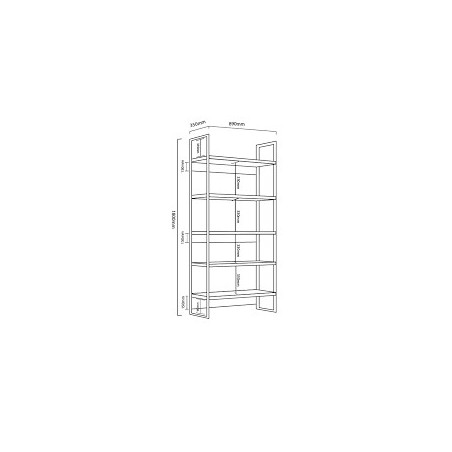 Biblioteca Estanteria Delos DST21