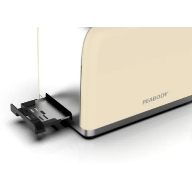 Tostadora Peabody Marfil y Acero