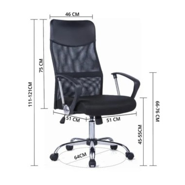 Silla De Escritorio Decototale Mesh