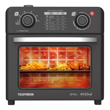 Freidora de Aire Telefunken Aerofryer-120St  12Lts 1500W
