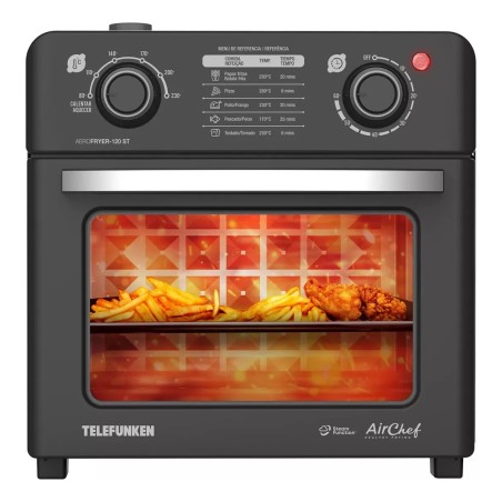 Freidora de Aire Telefunken Aerofryer-120St  12Lts 1500W