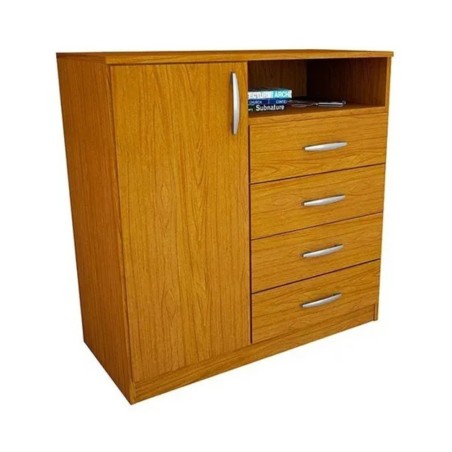 Chifonier Mosconi 4 Cajones 1 Puerta