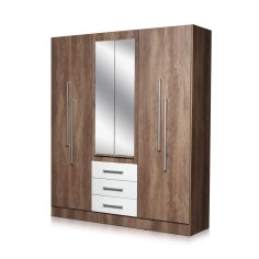 Placard Richezze Trio 6 Puertas 3 Cajones 2