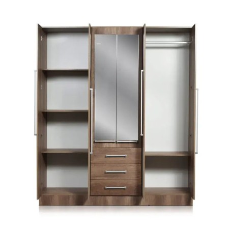 Placard Richezze Trio 6 Puertas 3 Cajones