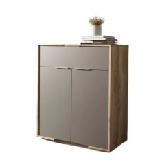 Comoda Delos DLD03 2 Puertas 1 Cajon 2