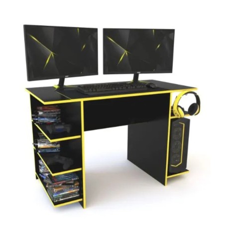 Escritorio Delos DGA01 Gamer Amarillo