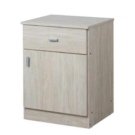 Mesa de Luz Richezze Plus Pack 1 Cajon 1 Puerta
