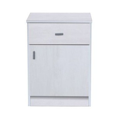 Mesa de Luz Richezze Plus Pack 1 Cajon 1 Puerta