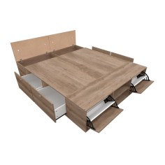 Cama Box 1.60 x 2.00Mts Mosconi Benethon