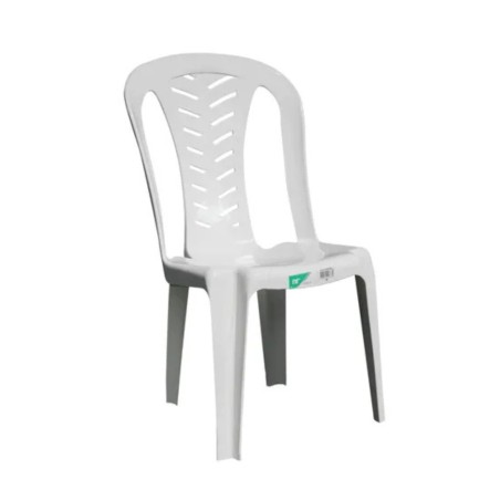 Silla Plastica NR Living Blanca