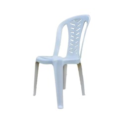 Silla Plastica NR Living Blanca 2