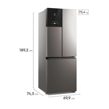 Heladera Electrolux IM7S 523Lts  No Frost