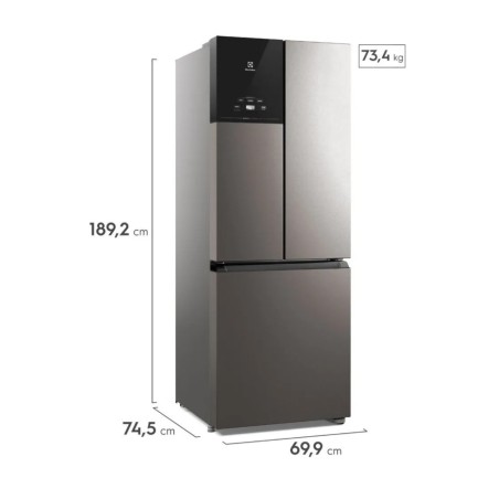 Heladera Electrolux IM7S 523Lts  No Frost