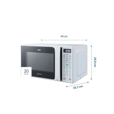 Microondas BGH B120DB20L 20Lts Digital 2