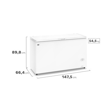 Freezzer Gafa FGHI400B 402Lts Inverter