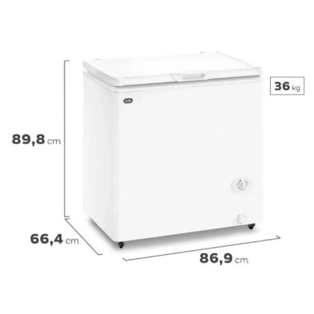 Freezer Gafa FGHI200B-M 205Lts Inverter