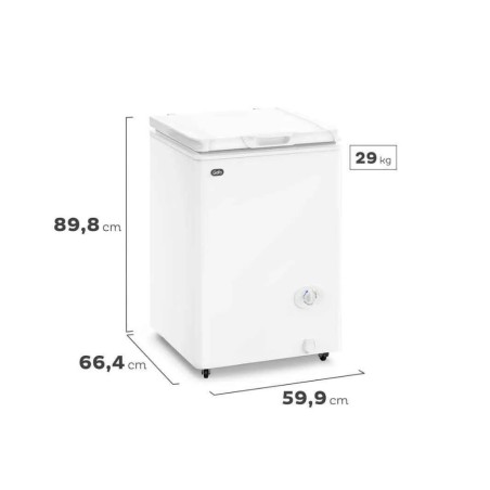 Freezer Gafa FGHI100B-S 117Lts Inverter