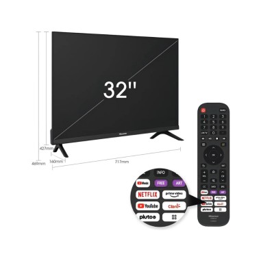 Smart Tv Hisense 32'' Full HD