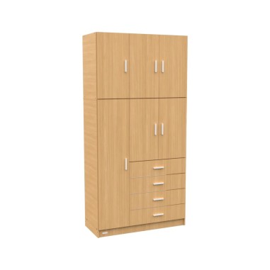 Placard Mosconi Dakar Plus 6 Puertas