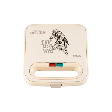 Sandwichera Electrica Star Wars Atma Disney Antiadherente