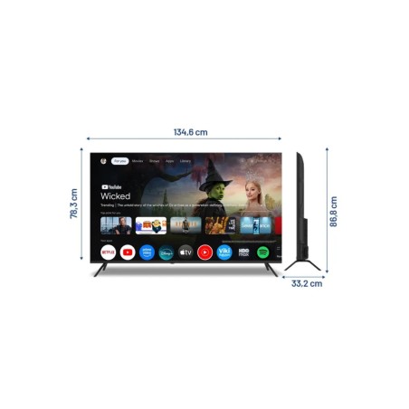Smart TV BGH 60'' B6026US6G 4K Ultra HD Google TV