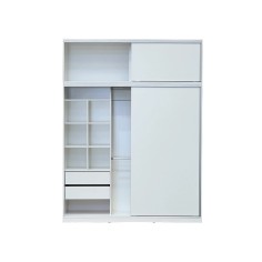 Placard Con Baulera Rivadavia Delta 1.80x2.35m Puertas Corredizas 2