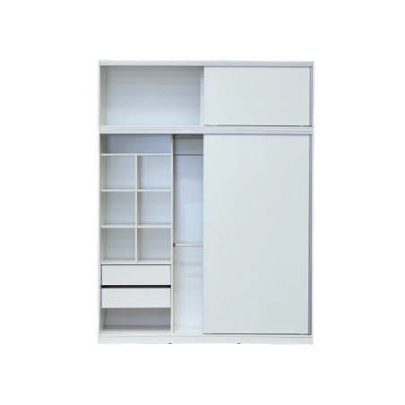 Placard Con Baulera Rivadavia Delta 1.80x2.35m Puertas Corredizas
