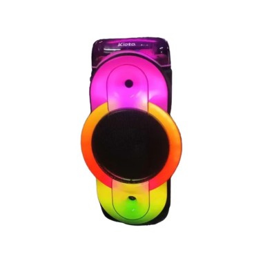 Parlante Portátil Kioto KT120 Crystal Bluetooth 12" 70W RMS + Micrófono Inalámbrico