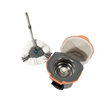 Mopa Con Balde Escurridor A Pedal Onebox OB-LBT6 Apilable