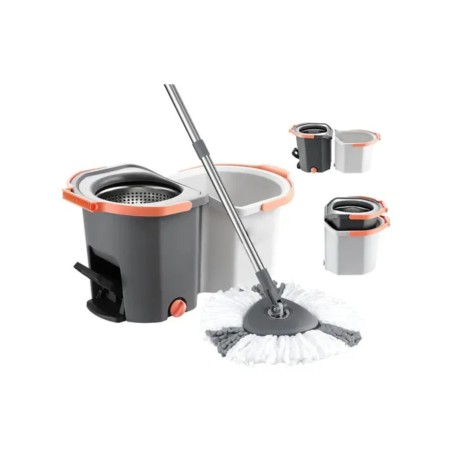 Mopa Con Balde Escurridor A Pedal Onebox OB-LBT6 Apilable
