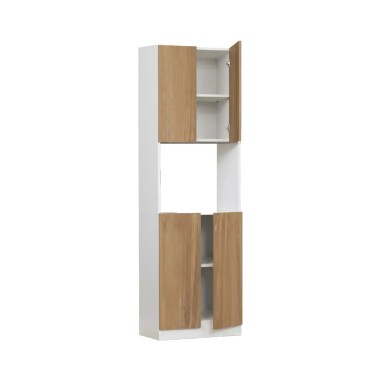 Despensero Organizador De Cocina Platinum 3094 4 Puertas Melamina
