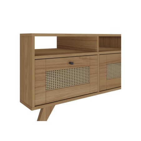 Mesa Ratona Centro Trama Bulk 11155 Roble Con Cajón