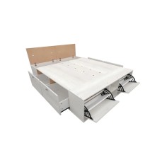 Cama Box Multifunción Mosconi Benethon 2 Plazas 140x190 cm