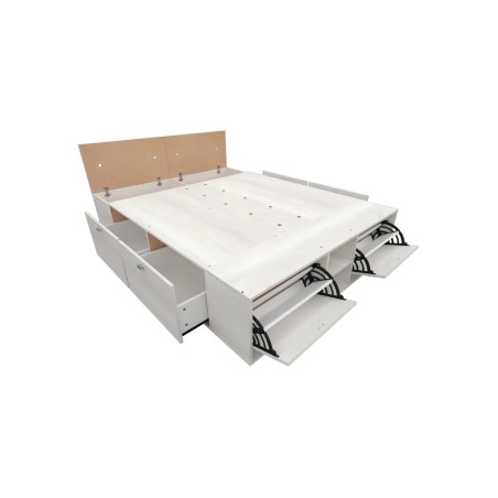 Cama Box Multifunción Mosconi Benethon 2 Plazas 140x190 cm