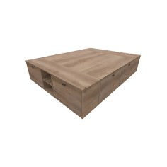 Cama Box Multifunción Mosconi Benethon 2 Plazas 140x190 cm 2