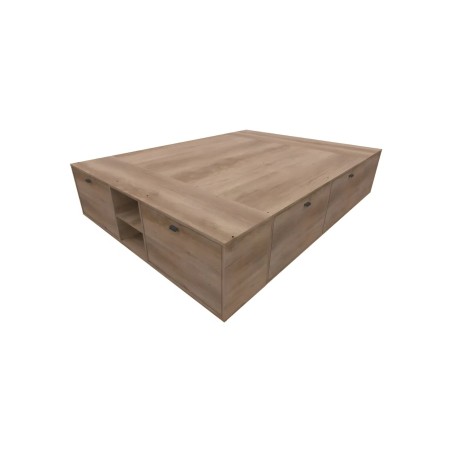 Cama Box Multifunción Mosconi Benethon 2 Plazas 140x190 cm