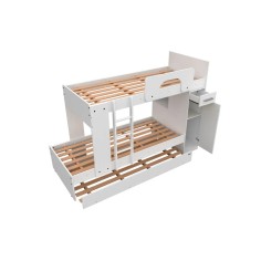 Cama Cucheta Gabinete  Triliche Mosconi 1 Gabinete 1 Cajon