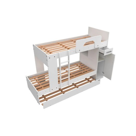 Cama Cucheta Gabinete  Triliche Mosconi 1 Gabinete 1 Cajon