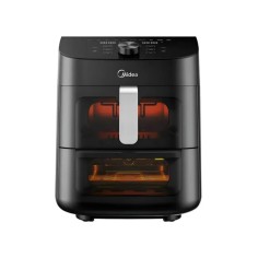 Freidora de Aire Midea AF-D211BAR1 11Lts Doble Canasto