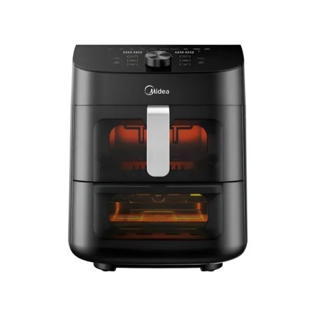 Freidora de Aire Midea AF-D211BAR1 11Lts Doble Canasto