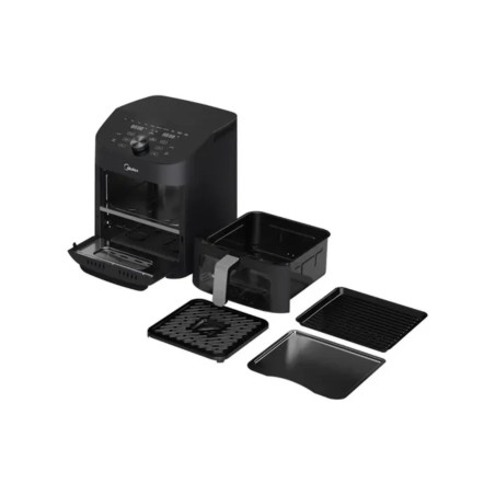 Freidora de Aire Midea AF-D211BAR1 11Lts Doble Canasto