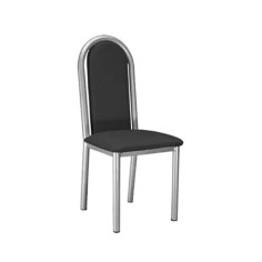 Silla de Comedor Dakot Roma - Caño Reforzado 1 1/2" Tapizada en Cuerina