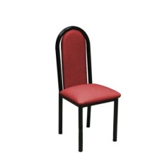 Silla de Comedor Dakot Roma - Caño Reforzado 1 1/2" Tapizada en Cuerina 2