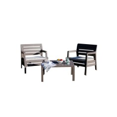 Juego de Jardín Paris | 2 Sillones y Mesa | Protección UV Premium 2