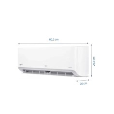 Aire Acondicionado Split BGH Inverter 3500W Frío/Calor BSI35WCLW 2