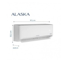 Aire Acondicionado Split Frío/Calor Alaska Inverter 5300W 4550F (ASE53WCGT) 2