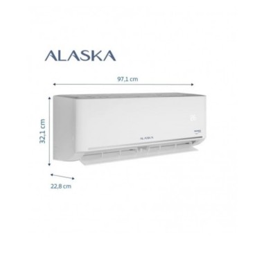 Aire Acondicionado Split Frío/Calor Alaska Inverter 5300W 4550F (ASE53WCGT)