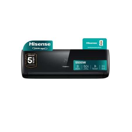 Aire Acondicionado Split Hisense Frío/Calor Black | 5300W Inverter 4730 Fg AS18UR4SXSCA00BKN