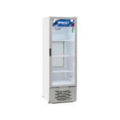 Heladera Exhibidora Vertical Briket Master M3000 | 293L Blanca 2