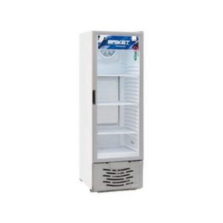 Heladera Exhibidora Vertical Briket Master M3000 | 293L Blanca